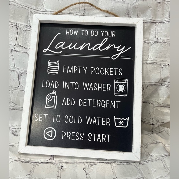 Laundry Room Wall Art - Picture 1 of 2